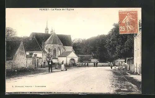 AK Percey, La Place de l`Eglise