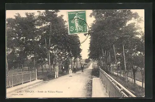 AK Percey, Route de Villiers-Vineux