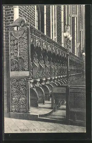 AK Bad Doberan i.M., Kirche, Chorgestühl