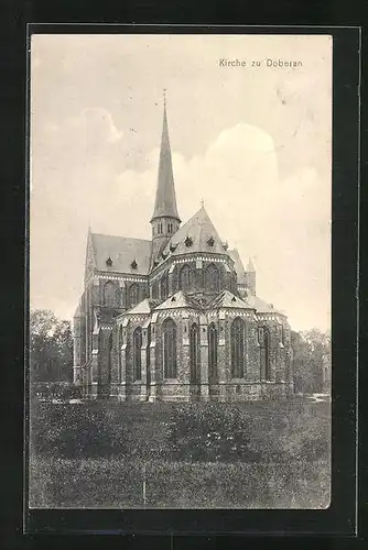 AK Doberan, Blick zur Kirche