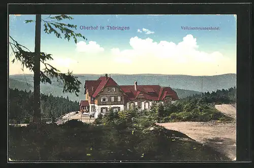 AK Oberhof i. Thür., Veilchenbrunnenhotel