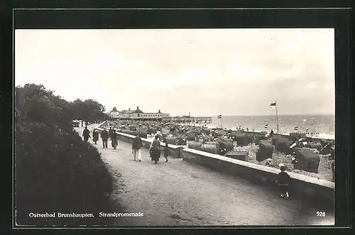 AK Brunshaupten, Strandpromenade