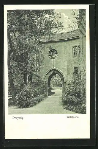 AK Droyssig, Schlossportal
