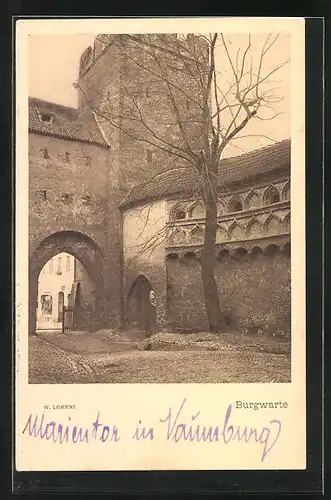 AK Naumburg, Marientor Burgwarte