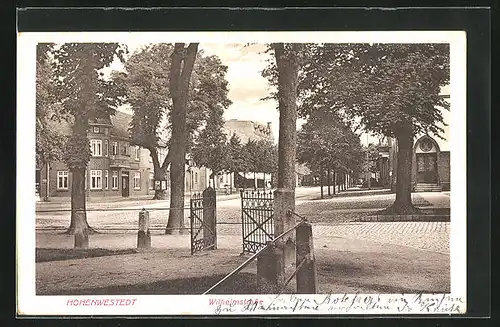AK Hohenwestedt, Parkanlage an der Wilhemstrasse