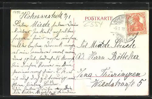 AK Hohenwestedt, Parkanlage an der Wilhemstrasse