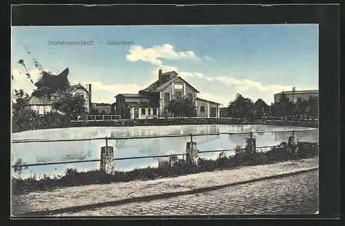 AK Hohenwestedt, Teich an der Gasanstalt