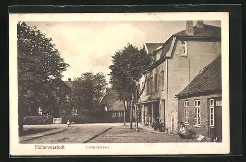 AK Hohenwestedt, Wohnhaus an der Lindenstrasse