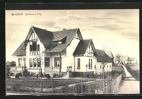 AK Struxdorf, Erichsen`s Villa mit Garten