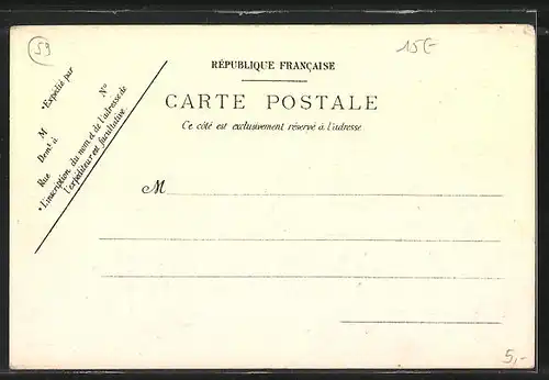 AK Roubaix, Calvacade du 3 ai 1903, Fanfare de la Liberte et le char de l`Alimentation