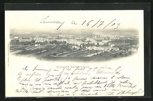 AK Sennecy-le-Grand, Panorama