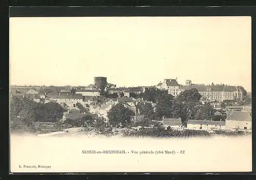 AK Semur-en-Brionnais, Vue generale