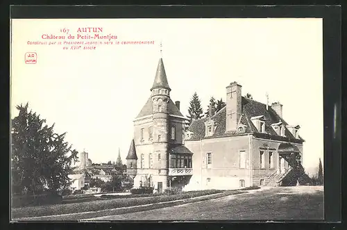 AK Autun, Chateau du Petit-Montjeu