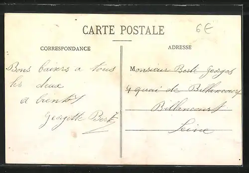 AK Nuits-sur-Armancon, Vue de l`Ecole