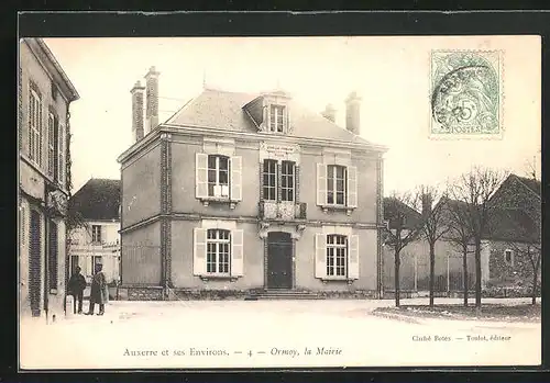 AK Ormoy, La Mairie