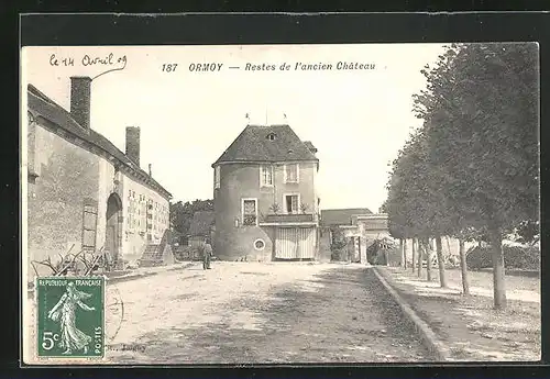 AK Ormoy, Restes de l`ancien Chateau