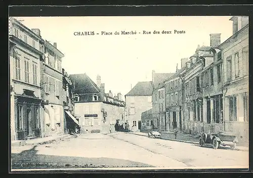 AK Chablis, Place du Marché, Rue des deux Ports