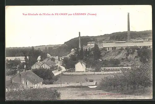 AK Frangey-par-Lézinnes, Vue Générale de l'Usine