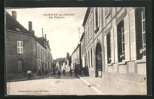 AK Thorigny-sur-Oreuse, Rue Principale