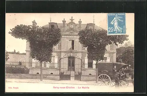 AK Soisy-sous-Etiolles, la Mairie