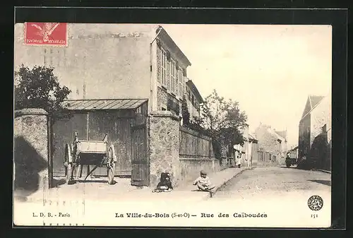 AK La Ville-du-Bois, Rue des Caiboudes