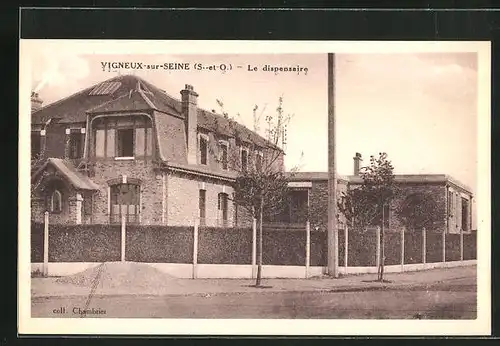 AK Vigneux-sur-Seine, le dispensaire