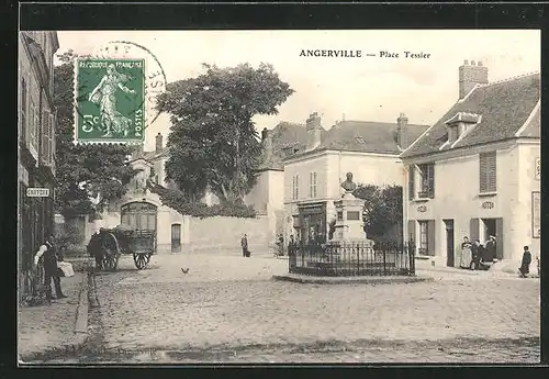 AK Angerville, Place Tessier