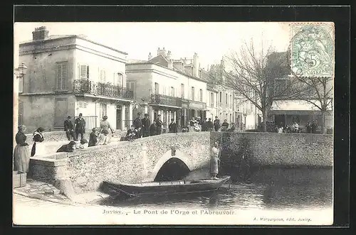 AK Juvisy, Le Pont de l`Orge et l`Abreuvoir