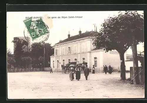 AK Louhans, la Gare de Dijon Saint-Amour