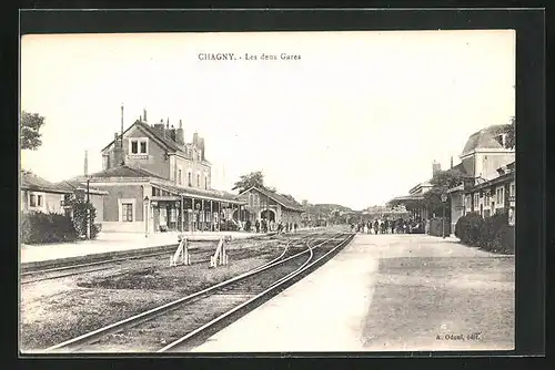 AK Chagny, les deux Gares