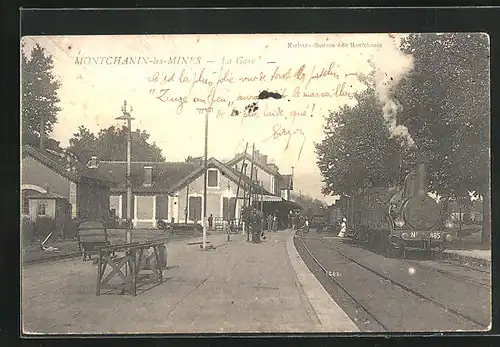 AK Montchanin-les-Mines, la Gare