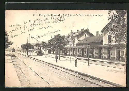 AK Paray-le-Monial, Intérieur de la Gare