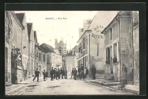 AK Irancy, Une Rue et Hotel Robe