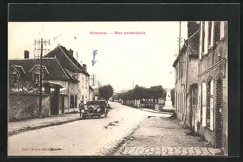 AK Armeau, Rue prinicpale