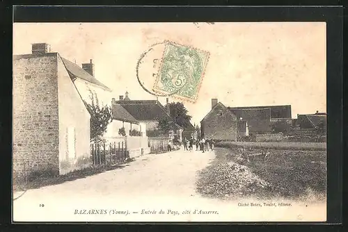 AK Bazarnes, Entrée du Pays