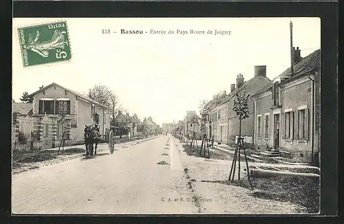 AK Bassou, Entrée du Pays Route de Joigny