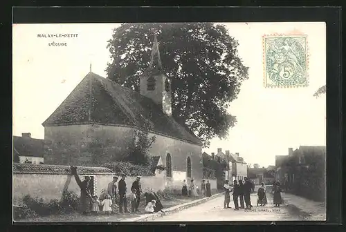 AK Malay-le-Petit, L`Église