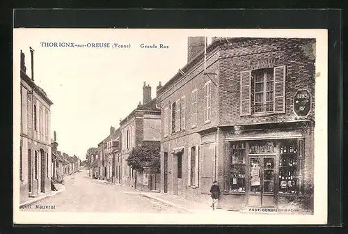 AK Thoirgnx-sur-Oreuse, Grande Rue