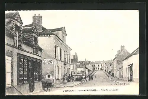 AK Thorigny-sur-Orneuse, Route de Sens