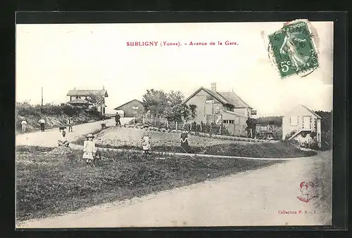 AK Subligny, Avenue de la Gare