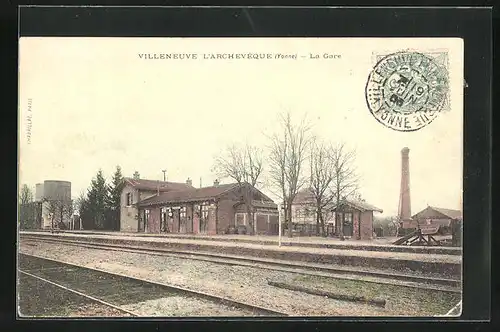 AK Villeneuve, La Gare