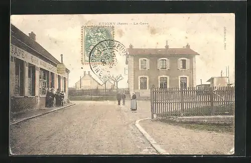 AK Êtigny, La Gare