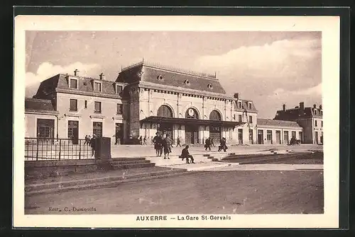 AK Saint-Gervais, la Gare