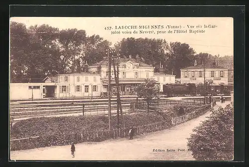 AK Laroche-Migennes, vue sur la Gare