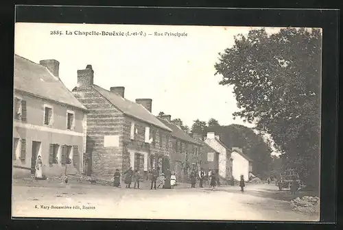 AK La Chapelle-Bouexic, Rue Principale