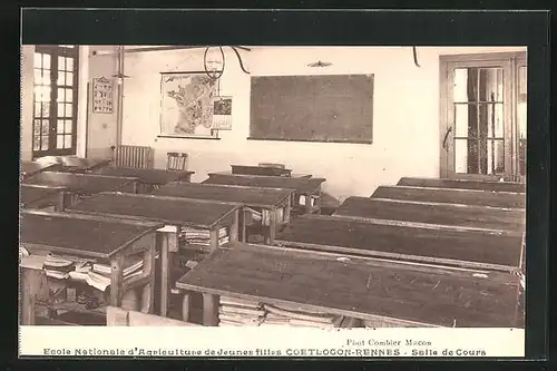 AK Coetlogon, Ecole Nationale d'Agriculture de jeunes filles, Salle de Cours