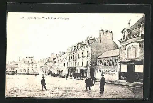 AK Redon, la Place de Bretagne