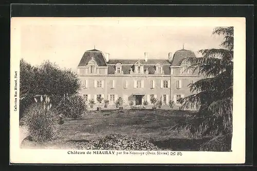 AK Miauray, Chateau, Facade