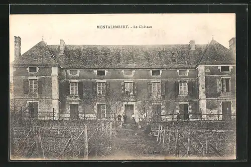 AK Montalembert, Le Chateau, Facade