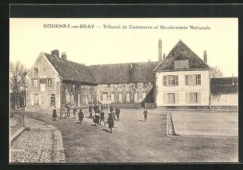 AK Gournay-en-Bray, Tribunal de Commerce et Gendarmerie Nationale